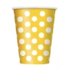 pas cher marque Lot De 6 Gobelets Jetables Anniversaire Jaune Soleil 25 Cl 7