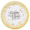 Boutique Lot De 8 Assiettes Happy New Year En Carton D 23 Cm 7