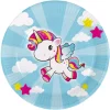 Lot De 6 Assiettes Licorne 23 Cm magasins pour 5