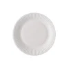 Lot De100 Assiettes Jetables Blanches En Carton 15 Cm magasin pas cher 7