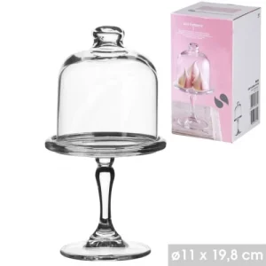 Wadiga Mini Présentoir à Pâtisserie En Verre Avec Cloche achat pas cher 6