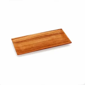 Bazar Bizar Petite Assiette à Sushi Rectangulaire En Bois De Teck magasin en ligne 7