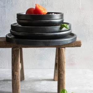 meilleure qualité Bazar Bizar Petite Assiette En Terracotta Noire 18