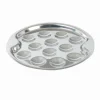 Roger Orfevre Plat 12 Escargots Inox 19.5 Cm Argent soldes luxe 7