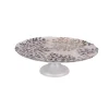 officiel Table Passion Plat Sur Pied Berry 33 Cm Or En Verre Transparent 14