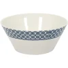 boutiqued en ligne The Home Deco Factory Saladier En Porcelaine Cottage 24 Cm Bleu 7