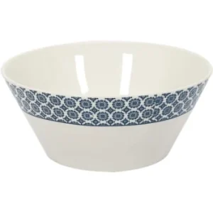 boutiqued en ligne The Home Deco Factory Saladier En Porcelaine Cottage 24 Cm Bleu 18