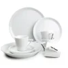 boutiqued en ligne Salt & Pepper Service 20 Pièces Blanc 14