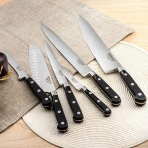 SABATIER TROMPETTE Set 5 Couteaux De Cuisine Meilleur Prix Garanti 11