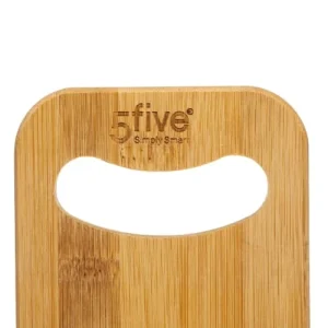 officiel Five Simply Smart Set De 4 Planches à Découper Ou Tapas En Bambou + Support 11