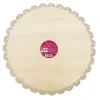 SCRAPCOOKING Support à Gâteau Rond Dentelle En Bois D29cm officiel 17