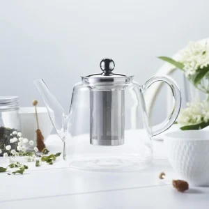 Cristel Théière 0.8L Verre Et Inox en promotion 6