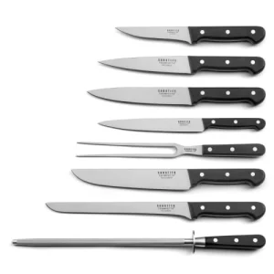 SABATIER TROMPETTE Trousse 8 Couteaux De Cuisine Protections acheteurs 10