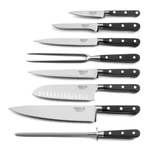 SABATIER TROMPETTE Trousse 8 Couteaux De Cuisine Neuve avec étiquette 10